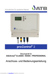 ATB proControl 2 Anschluss- Und Bedienungsanleitung