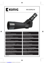 Konig KN-SCOPE21N Anleitung