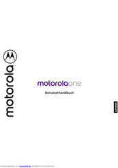 Motorola ONE Benutzerhandbuch