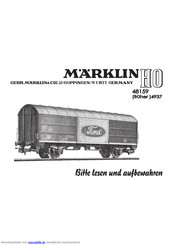 marklin 48159 Handbuch