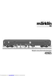 marklin 49965 Handbuch