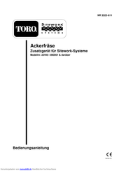 Toro Sitework 22445 Bedienungsanleitung