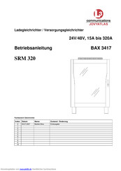 L3 comminications SRM 320 Betriebsanleitung