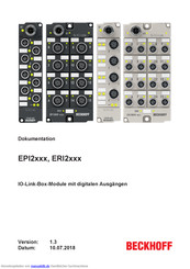 Beckhoff EPI2339-0022 Handbuch