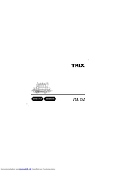 Trix MINITRIX PtL 2/2 Gebrauchsanleitung