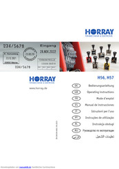 HORRAY H56 Bedienungsanleitung