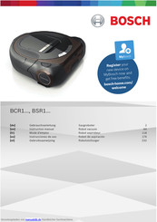 Bosch BCR1 Serie Gebrauchsanleitung