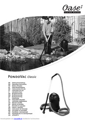 Oase Pondovac Classic Gebrauchsanleitung