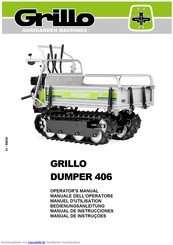 Grillo DUMPER 406 Bedienungsanleitung