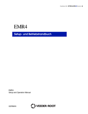 Veeder-Root EMR4 Konfiguration Und Betriebshandbuch