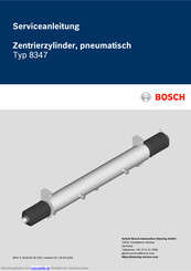 Bosch 8347 Serviceanleitung