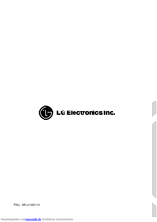 LG Electronics WD-1436(0~9)TDK Bedienungsanleitung