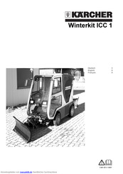 Kärcher Winterkit ICC 1 Betriebsanleitung