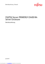 Fujitsu PRIMERGY CX400 M4 Betriebsanleitung