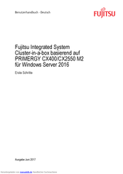 Fujitsu PRIMERGY CX2550 M2 Benutzerhandbuch
