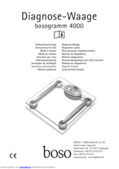 boso bosogramm 4000 Gebrauchsanleitung