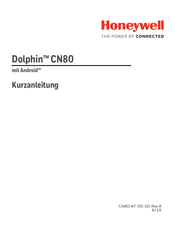 Honeywell Dolphin CN80 Kurzanleitung