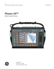 GE Inspection Technologies Phasor XS Bedienungsanleitung