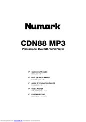 Numark CDN88 MP3 Kurzanleitung