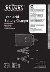 CO/Tech CB1-4L-VD Bedienungsanleitung