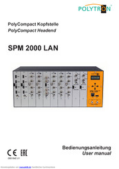 polytron spml 2000 an Bedienungsanleitung