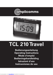 Amplicomms TCL 210 Travel Bedienungsanleitung
