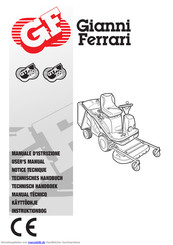 Gianni Ferrari GTM160 Technisches Handbuch