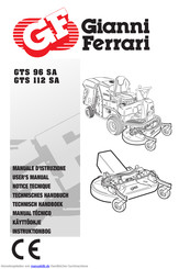 Gianni Ferrari GTS 112 SA Technisches Handbuch