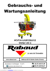 Rabaud Windy 491 R Gebrauchs- Und Wartungsanleitung