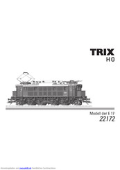 Trix H0 E 17 Series Bedienungsanleitung