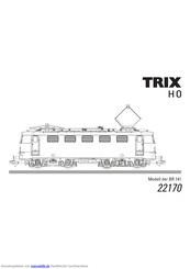 Trix H0 141 Series Bedienungsanleitung