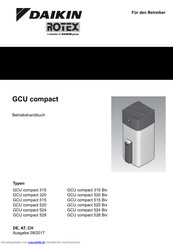 Daikin Rotex GCU compact 528 Betriebshandbuch
