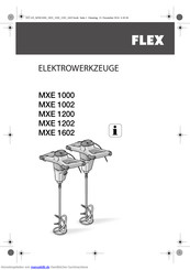 Flex MXE 1602 Originalbetriebsanleitung