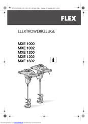 Flex MXE 1002 Originalbetriebsanleitung