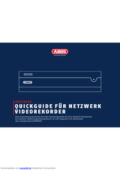 Abus NVR10030 Kurzanleitung