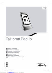 SOMFY TaHoma Pad io Installationsanleitung