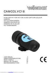 Velleman CAMCOLVC18 Bedienungsanleitung