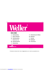 Weller WHA 2000 Betriebsanleitung