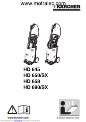 Kärcher HD 690 SX Bedienungsanleitung