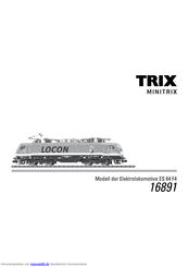 Trix 16891 Bedienungsanleitung