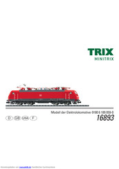 Trix 9180 6 189 059-0 Bedienungsanleitung