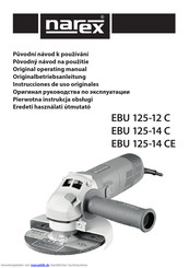 Narex EBU 125-12 C Originalbetriebsanleitung