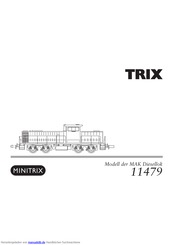 Trix 11479 Bedienungsanleitung