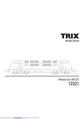 Trix 12321 Bedienungsanleitung