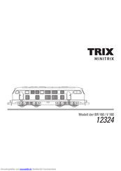 Trix BR 160 Bedienungsanleitung