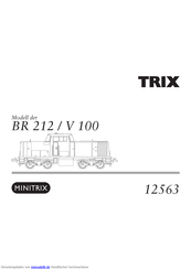 Trix MINITRIX 12563 Bedienungsanleitung