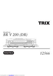 Trix MINITRIX 12566 Bedienungsanleitung