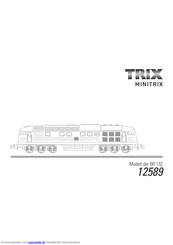 Trix 12589 Bedienungsanleitung