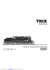 Trix 58 serie Bedienungsanleitung