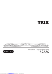 Trix MINITRIX 15226 Bedienungsanleitung
